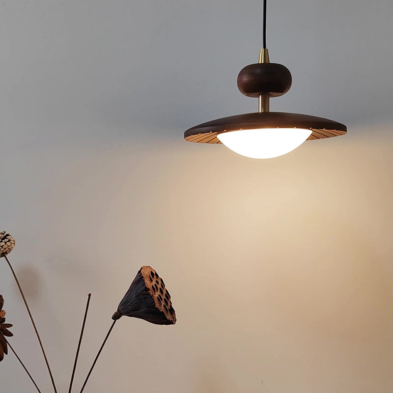 مصباح LED تقليدي عتيق على شكل قرص دائري بيضاوي من الحديد الأكريليك لغرفة النوم 