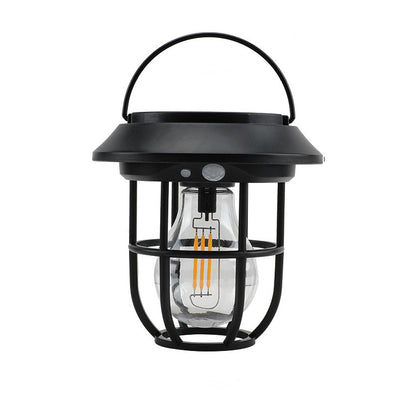 Modern Simplicity Motion Sensor Waterproof Solar Cage ABS LED Outdoor Light For Garden