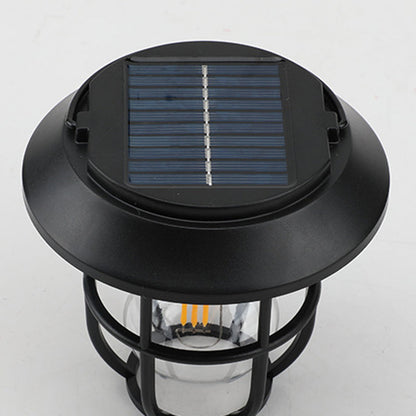Modern Simplicity Motion Sensor Waterproof Solar Cage ABS LED Outdoor Light For Garden