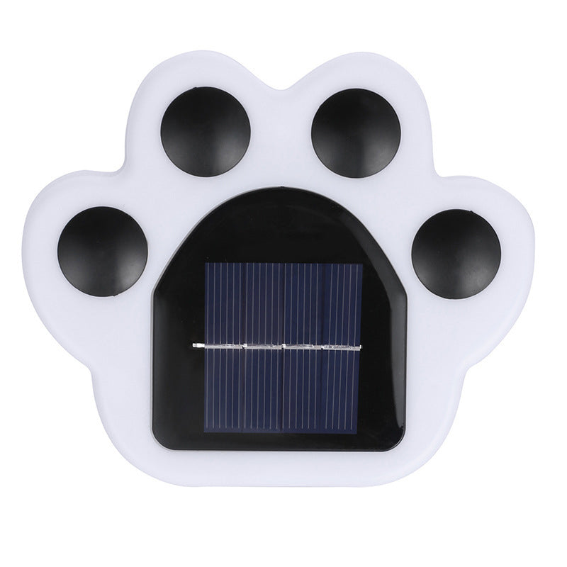 Contemporary Creative Solar Waterproof Bear Paw-Shaped ABS PC LED Outdoor Light Landscape Light For Garden