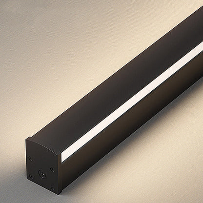 مصباح حائط LED طويل من الألومنيوم والحديد بتصميم عصري بسيط لغرفة المعيشة 