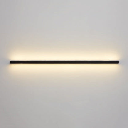 مصباح حائط LED طويل من الألومنيوم والحديد بتصميم عصري بسيط لغرفة المعيشة 