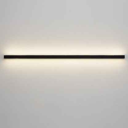 مصباح حائط LED طويل من الألومنيوم والحديد بتصميم عصري بسيط لغرفة المعيشة 