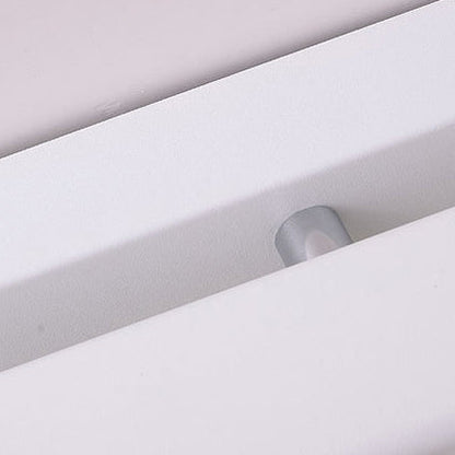 Modern Simplicity Rectangle Acrylic Aluminum LED Wall Sconce Lamp For Bedroom