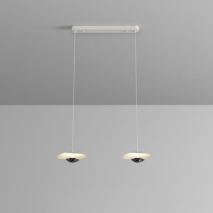 Modern Simplicity Round Splicing Iron Sheets LED Chandeliers For Dining Room