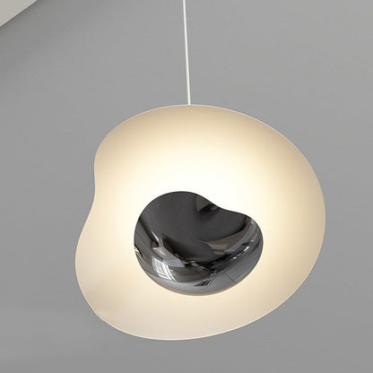 Modern Simplicity Round Splicing Iron Sheets LED Chandeliers For Dining Room
