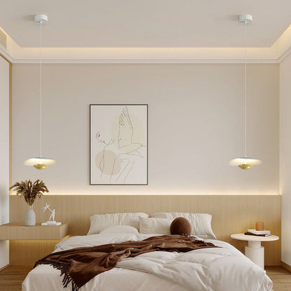 Modern Simplicity Round Splicing Iron Sheets LED Chandeliers For Dining Room