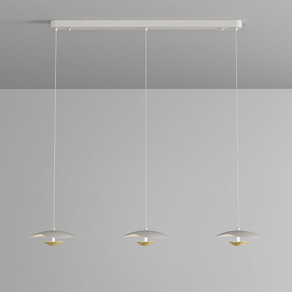 Modern Simplicity Round Splicing Iron Sheets LED Chandeliers For Dining Room
