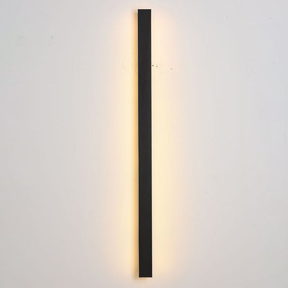 Modern Minimalist Iron Acrylic Long Strip LED Wall Sconce Lamp For Outdoor Patios