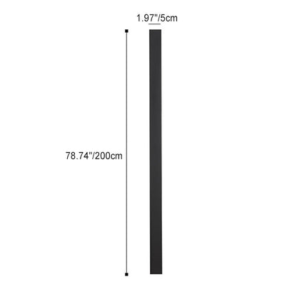 Modern Minimalist Iron Acrylic Long Strip LED Wall Sconce Lamp For Outdoor Patios