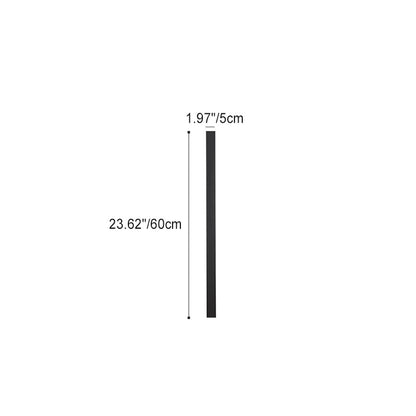 Modern Minimalist Iron Acrylic Long Strip LED Wall Sconce Lamp For Outdoor Patios