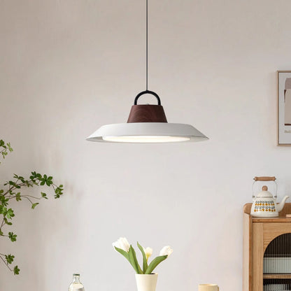 Modern Simplicity Iron Acrylic LED Pendant Light For Dining Room