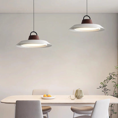Modern Simplicity Iron Acrylic LED Pendant Light For Dining Room