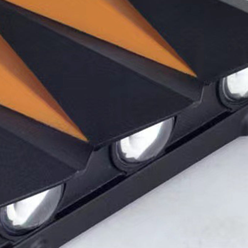 Modern Simplicity Polygon Aluminum Waterproof LED Wall Sconce Lamp For Outdoor Patios