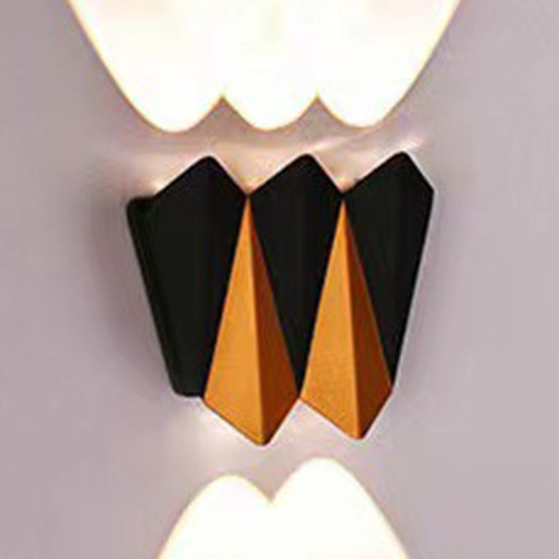 Modern Simplicity Polygon Aluminum Waterproof LED Wall Sconce Lamp For Outdoor Patios