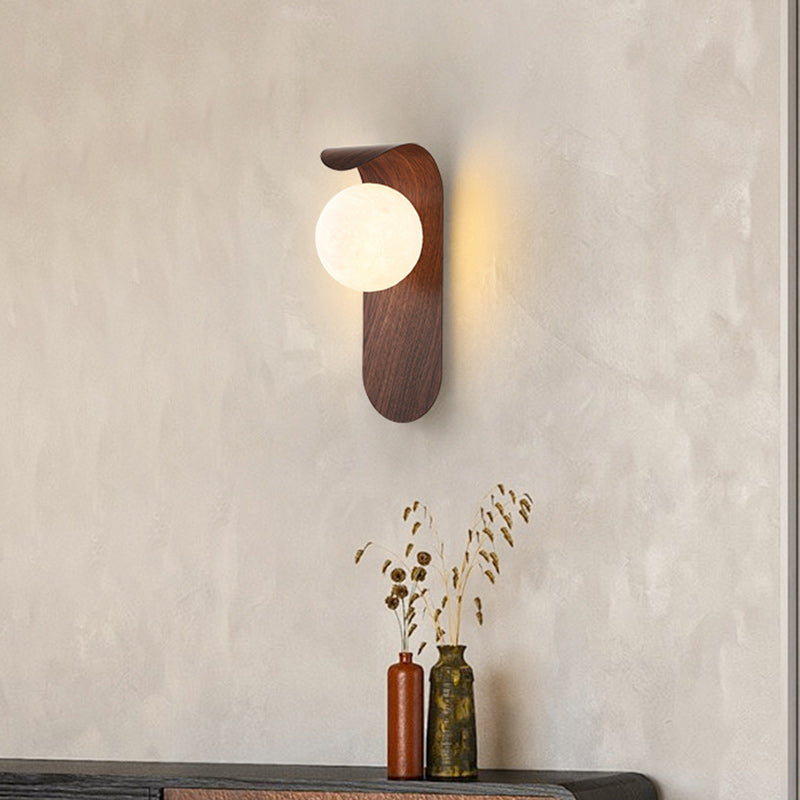Modern Simplicity Rotational Molding Hardware 1 - Light Wall Sconce Lamp For Bedroom