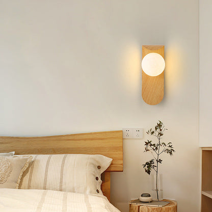 Modern Simplicity Rotational Molding Hardware 1 - Light Wall Sconce Lamp For Bedroom