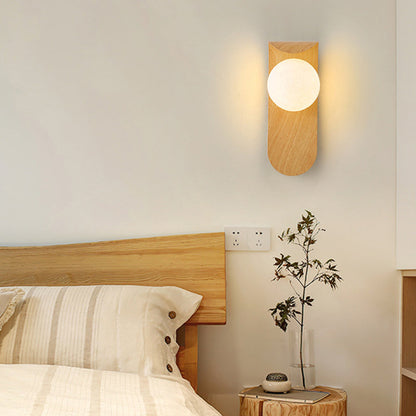Modern Simplicity Rotational Molding Hardware 1 - Light Wall Sconce Lamp For Bedroom