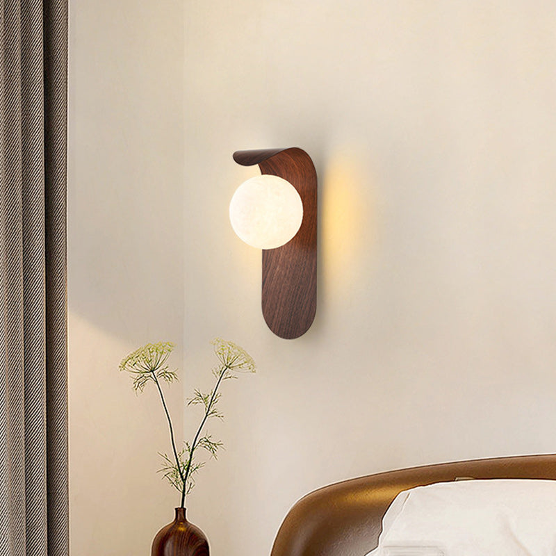 Modern Simplicity Rotational Molding Hardware 1 - Light Wall Sconce Lamp For Bedroom