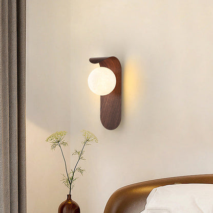 Modern Simplicity Rotational Molding Hardware 1 - Light Wall Sconce Lamp For Bedroom