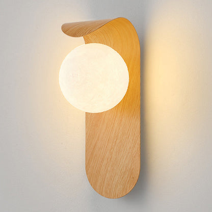 Modern Simplicity Rotational Molding Hardware 1 - Light Wall Sconce Lamp For Bedroom
