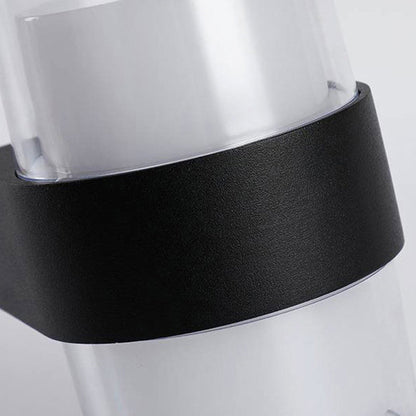 Modern Simplicity Cube Cylinder Waterproof Aluminum Acrylic LED Wall Sconce Lamp For Hallways