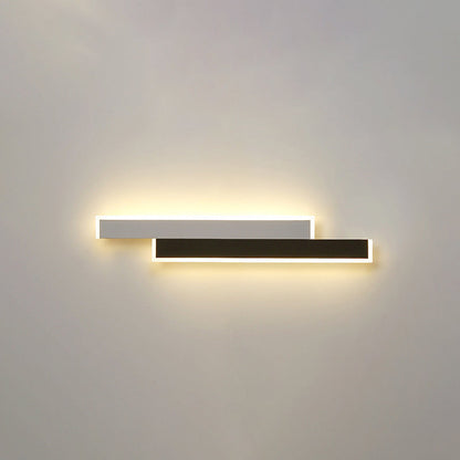 مصباح حائط LED مصنوع من الحديد والأكريليك بتصميم عصري بسيط لغرفة المعيشة 