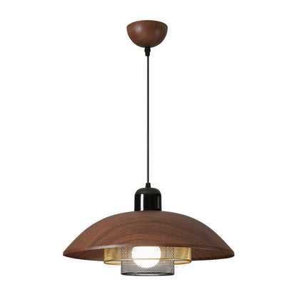 Traditional Vintage Semicircle Iron Acrylic 1 - Light Pendant Light For Dining Room