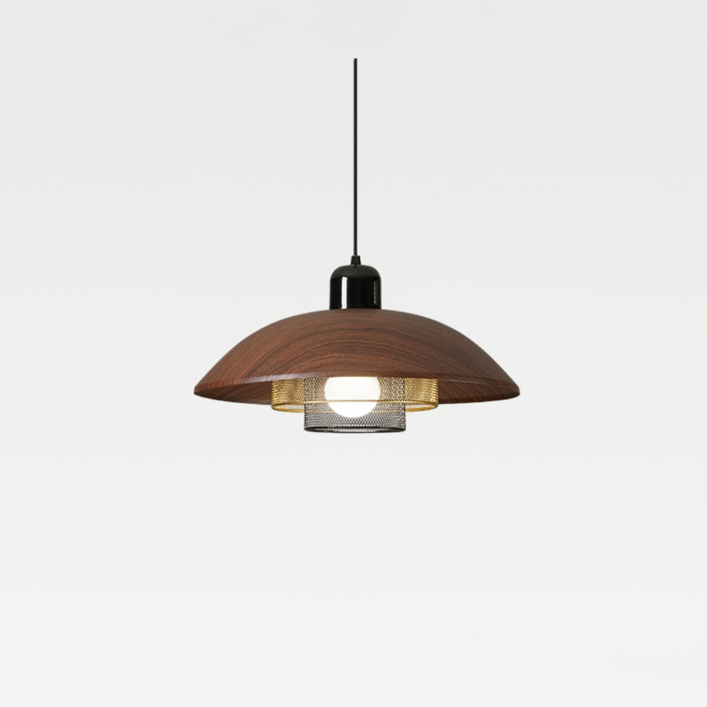 Traditional Vintage Semicircle Iron Acrylic 1 - Light Pendant Light For Dining Room