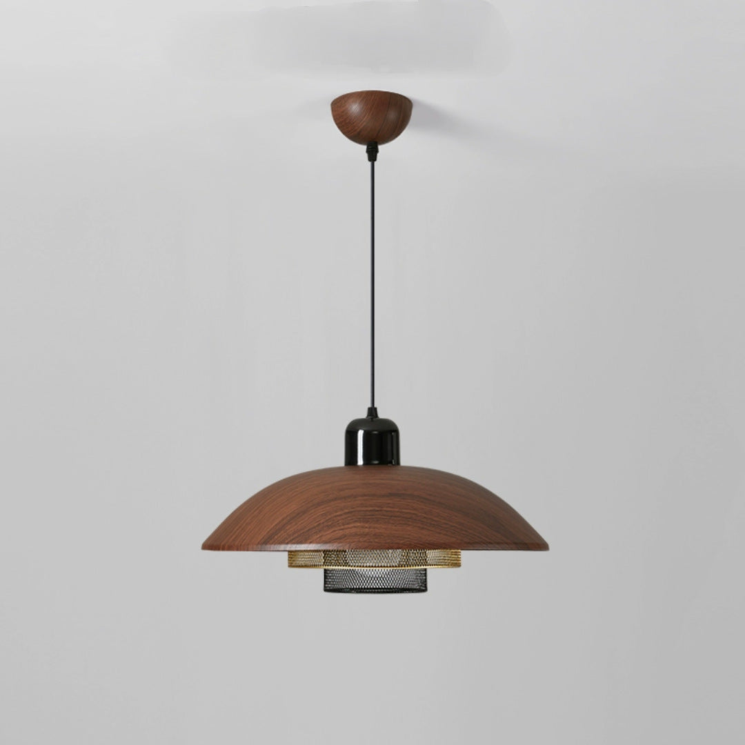 Traditional Vintage Semicircle Iron Acrylic 1 - Light Pendant Light For Dining Room