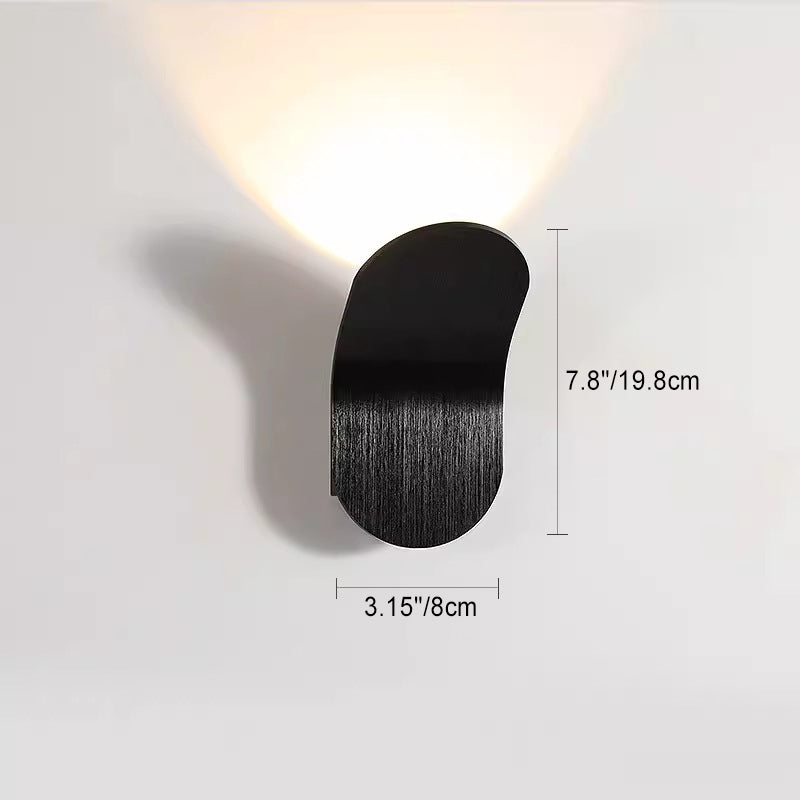 Modern Simplicity Aluminum LED Wall Sconce Lamp For Living Room