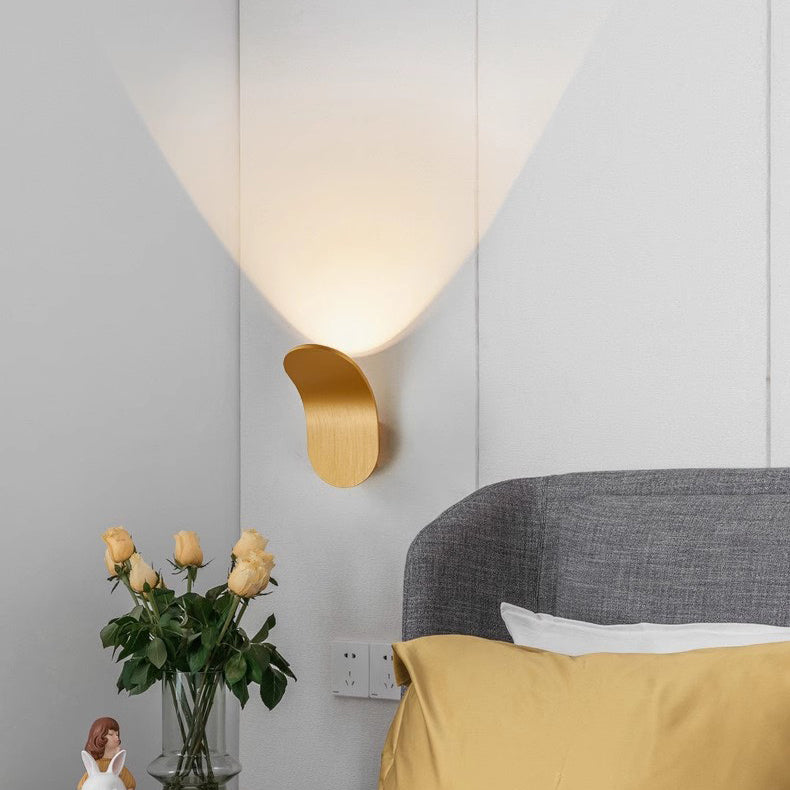 Modern Simplicity Aluminum LED Wall Sconce Lamp For Living Room