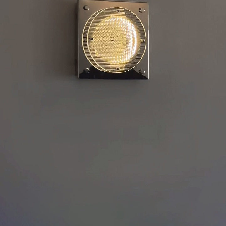 Modern Simplicity Square Hardware Acrylic LED Wall Sconce Lamp For Living Room