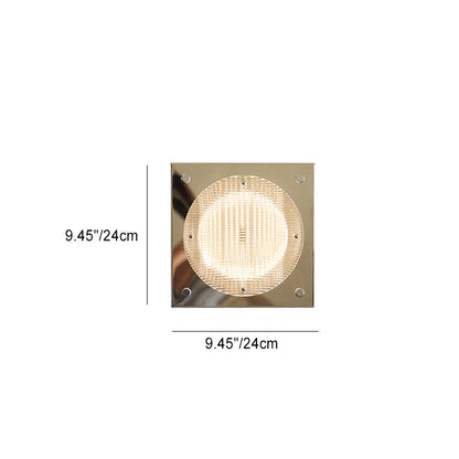 Modern Simplicity Square Hardware Acrylic LED Wall Sconce Lamp For Living Room