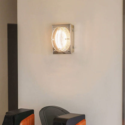 Modern Simplicity Square Hardware Acrylic LED Wall Sconce Lamp For Living Room