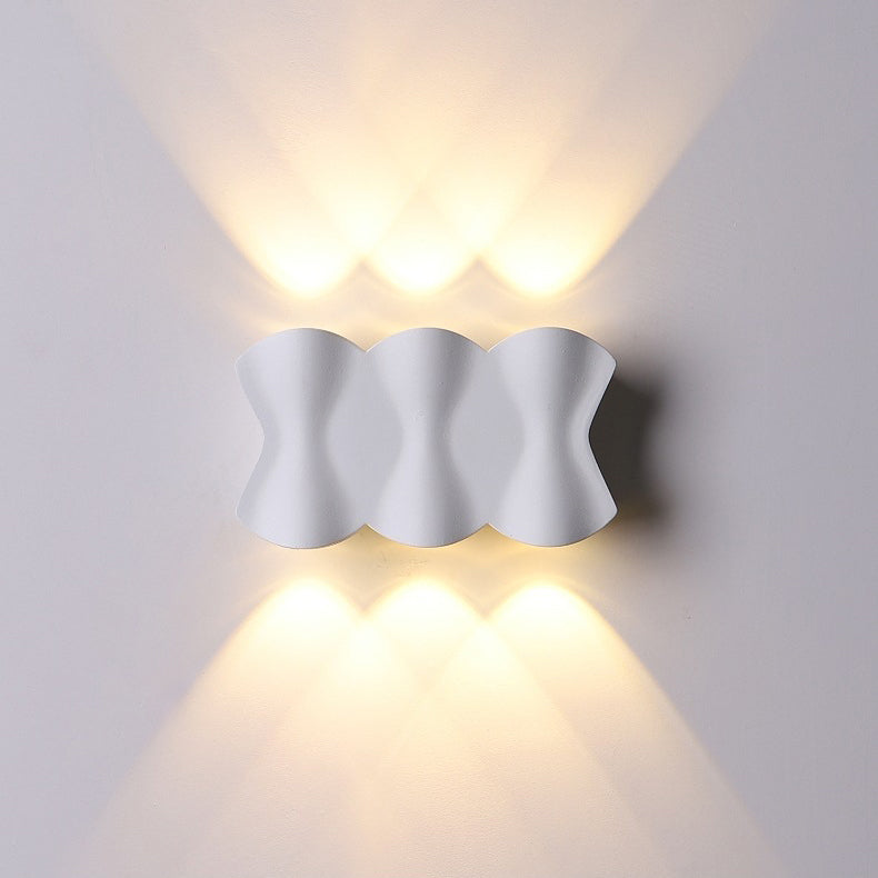 Modern Simplicity Waterproof Aluminum Iron LED Wall Sconce Lamp For Outdoor Patio