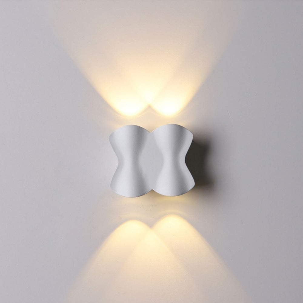 Modern Simplicity Waterproof Aluminum Iron LED Wall Sconce Lamp For Outdoor Patio
