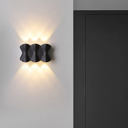 Modern Simplicity Waterproof Aluminum Iron LED Wall Sconce Lamp For Outdoor Patio