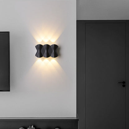 Modern Simplicity Waterproof Aluminum Iron LED Wall Sconce Lamp For Outdoor Patio