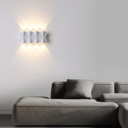 Modern Simplicity Waterproof Aluminum Iron LED Wall Sconce Lamp For Outdoor Patio