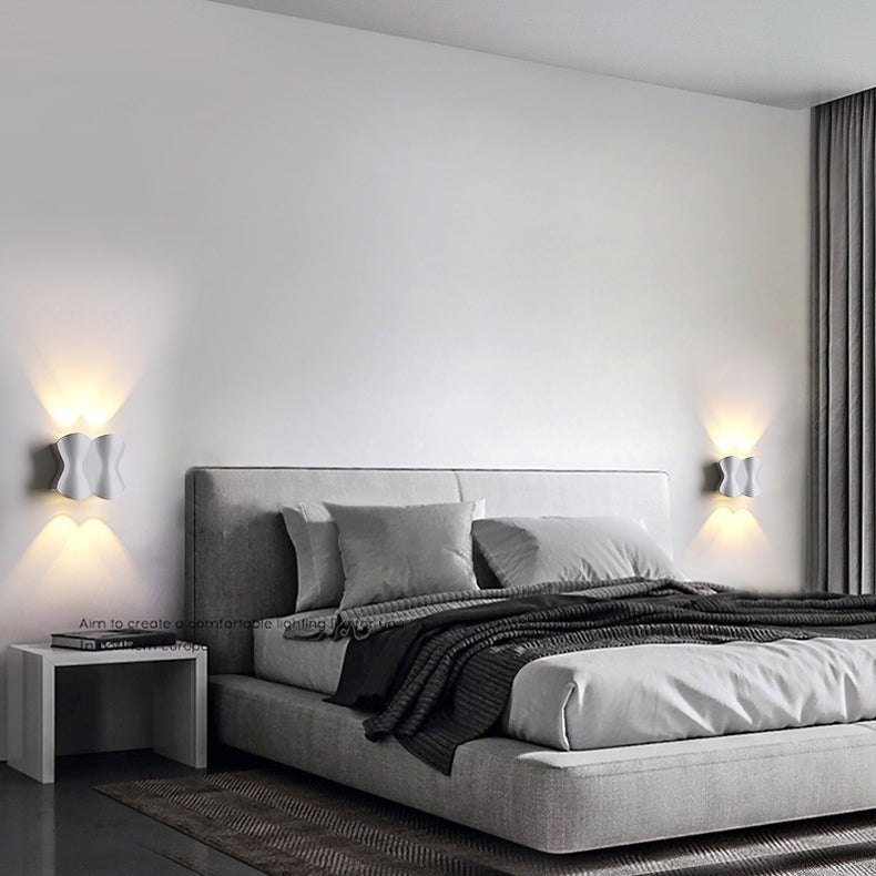 Modern Simplicity Waterproof Aluminum Iron LED Wall Sconce Lamp For Outdoor Patio