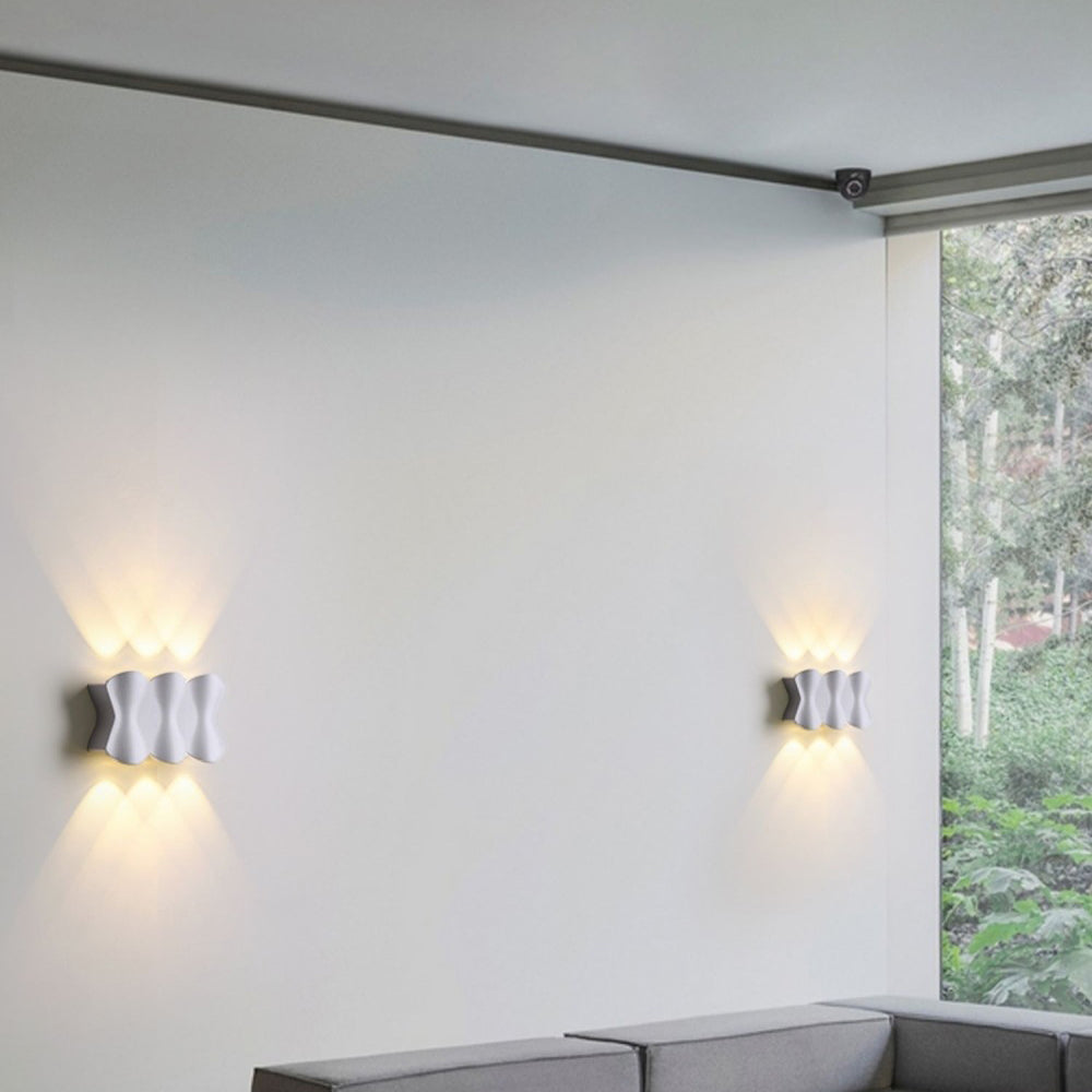 Modern Simplicity Waterproof Aluminum Iron LED Wall Sconce Lamp For Outdoor Patio