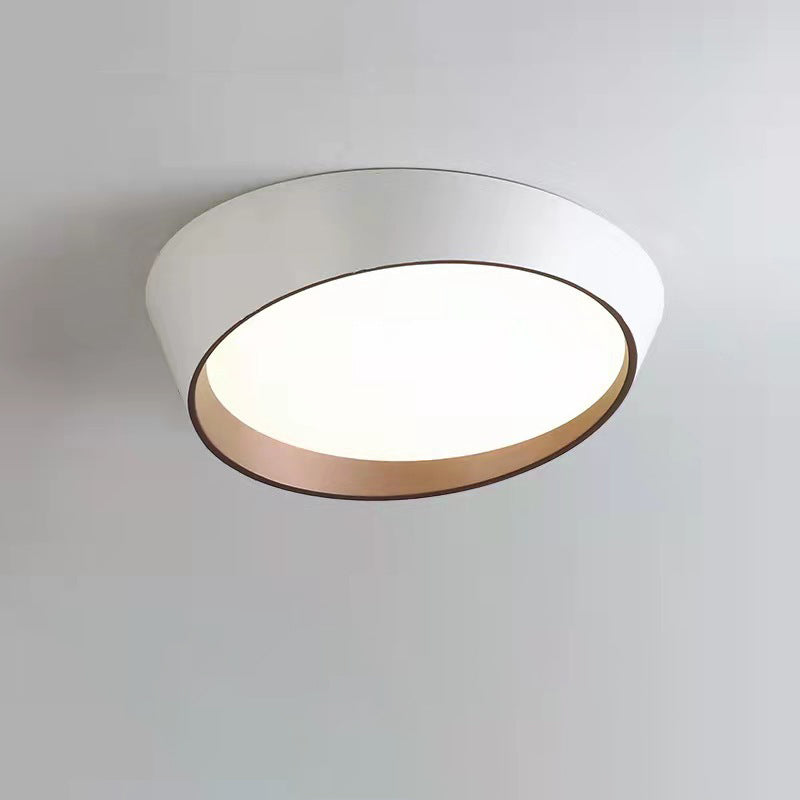 Contemporary Simplicity Round Acrylic Iron LED Flush Mount Ceiling Light For Living Room