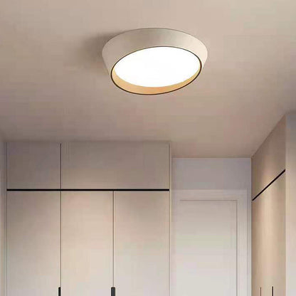 Contemporary Simplicity Round Acrylic Iron LED Flush Mount Ceiling Light For Living Room