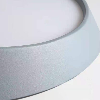 Contemporary Simplicity Round Acrylic Iron LED Flush Mount Ceiling Light For Living Room
