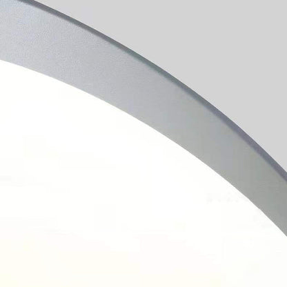 Contemporary Simplicity Round Acrylic Iron LED Flush Mount Ceiling Light For Living Room