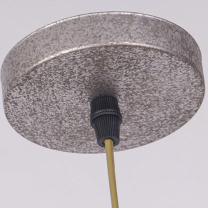 Contemporary Industrial Semicircle Stainless Steel Aluminum 1 - Light Pendant Light For Dining Room