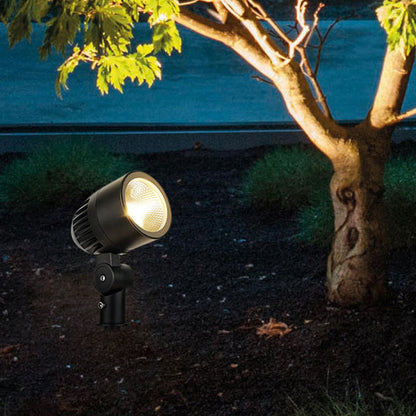 Contemporary Industrial Waterproof Aluminum Hardware LED Outdoor Lawn Ground Insert Light For Garden