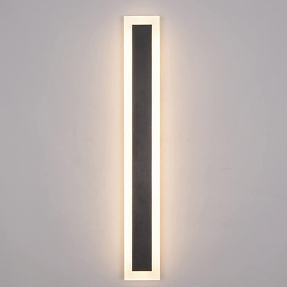 Modern Minimalist Waterproof Long Stick Iron Acrylic LED Wall Sconce Lamp For Outdoor Patio