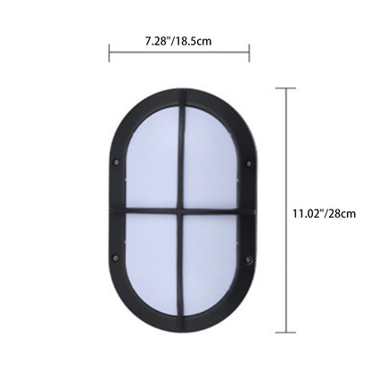 Modern Simplicity Waterproof Aluminum Acrylic 1 - Light Wall Sconce Lamp For Outdoor Patios